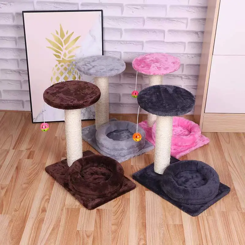 Multi-Level Cat Tower Wood Cat Treemultilayer Cat Tower Wood Cat Tree