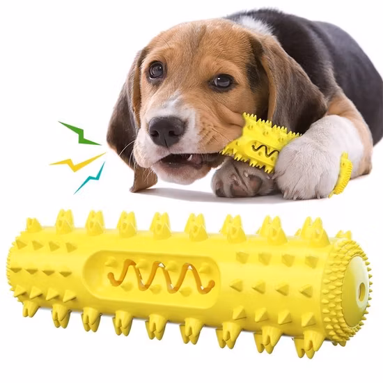 歌う犬のおもちゃ、噛みつきにくい犬の噛みおもちゃ、スローフード漏れ食品噛みつき防止ボールペットおもちゃ